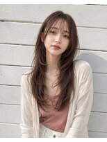 ビーハイブ 仙台駅前店(Behive)&nbsp;ロング/レイヤー/ベージュ/ブラウン/20代30代40代