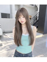 グラス 春吉1号店(glass)&nbsp;ブリーチカラー/ブラウンカラー/レイヤーカット