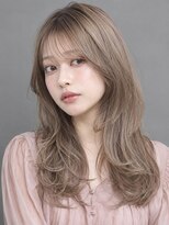 トリニティ(trinity)&nbsp;ブリーチ×髪質改善　ミルクティーブリーチスタイル【豊見城】