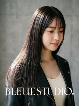 ブルースタジオ(BLEUE STUDIO.)の写真/【髪質改善/縮毛矯正】ダメージレスで柔らかな質感＊まるで自毛のような自然なストレートヘアが叶う◎