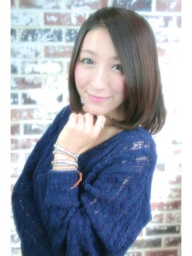 グラスヘアリオン(Grous hair lion) 【Grous Hair lion　御茶ノ水】☆大人可愛いアイオレットボブ☆