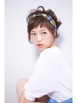 シエル ヘアーデザイン(Ciel Hairdesign)&nbsp;【Ciel】　ショートで作るバンダナアレンジ