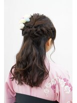 フルブルーム(fullbloom)&nbsp;[full bloom/西八王子]卒業式王道ハーフアップ1