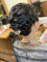 ヘアースタジオ ビームス 西江井ヶ島店(Hair Studio BEAMS)&nbsp;お呼ばれヘアー