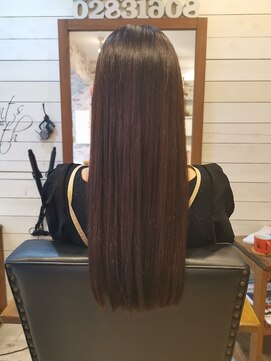 ラウンジアンドヘアープラスグランツ(lounge&hair+grants) サラサラすぎるロング