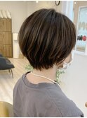 【morio成増/米村】丸みボブココアブラウン