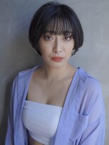 ワン 戸塚(ONE001)&nbsp;クールショート☆黒髪☆ショートパーマ☆ボブルフ【戸塚駅】