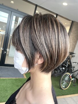 ヘアガーデン オフ(hair garden off) 丸み小顔ショート