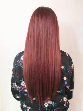 バブ バイネオリーブ(Bab by neolive) ◆ ロングのボルドーカラー ◆