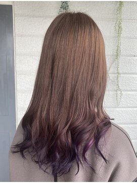 ガーデン Garden ヘアーメイク hair make 裾カラー