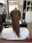 女子もフェードで“どん”