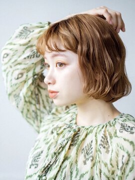 リベラ(LIBERA) 【 松井 】ウェーブボブ×ベージュブラウン