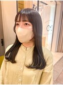 大人前髪×ゆるふわカール