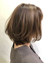 ハクバイジェービー 稲毛(hak by jb)&nbsp;前髪/マチルダボブ/ピンクベージュ/インナーグレージュ[稲毛駅]