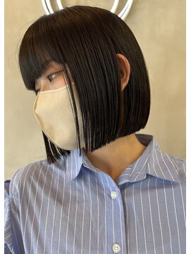 ニコ トウキョウ ヨコハマ(nico) ボブ/ミニボブ/切りっぱなしボブ/ミディアム/ショート