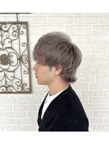 アボックス(abox)&nbsp;マッシュウルフ×ホワイトベージュ