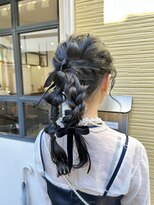 クリップス ヘアーサロン(Clips Hair salon)&nbsp;ポニーテールアレンジ