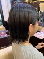 シャンプーボーイアネックス(SHAMPOO BOY Annex)&nbsp;外はねぱっつんボブby ERINA