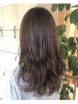 アドラーブル はなみずき店(adorable)&nbsp;美髪くせ毛風カールデジタルパーマダークアッシュ大人美人