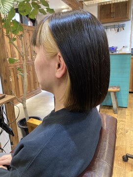 ボスコ 下北沢店(bosco) イエローフレーミングカラー