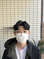 スウェル 船橋店(Swell)&nbsp;ウルフ/アッシュブラック/カルマパーマ/ベリーショート/船橋1