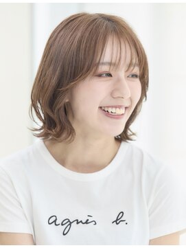 ミチオ ノザワ ヘアサロン ギンザ(Michio Nozawa HAIR SALON Ginza) ☆ボブ☆くびレイヤー☆グレージュカラー美髪☆似合わせカット