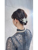 ドゥマン(Demain)&nbsp;【結婚式　お呼ばれセット】アップスタイル　ブライダル