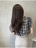 【three.中之島】暗髪ベージュ
