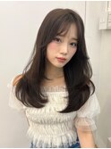 レイヤースタイル＊ワンカールでかわいい」オリーブベージュ