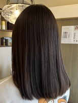 ヘアスペースブルーム エボリューション 庄内店(HAIR SPACE BLOOM evolution)&nbsp;【庄内店/カットカラー】ナチュラルブラウン/艶カラー/