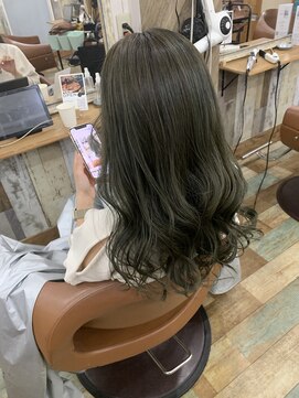 ヘアーズルーム 近鉄八尾(hair's RooM) オリーブグレージュ