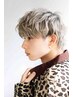 メンズカット＋波巻きパーマ＋MILBON３step Tr