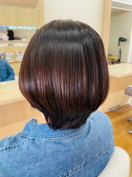 ヘアーアンドロゼオ(Hair&ROSEO)の写真/月一リタッチされている方は必見!「義務感」だった白髪染めを「ご褒美」に☆自由なカラーを楽しめる♪