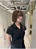 ブリーチベースにこっくりブラウン