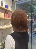 島田叶夢　切りっぱなしボブ/タッセルボブ