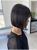 内巻きボブ/金沢美容室