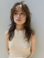 シアン(SYAN) 【清水】ウルフミディアムレイヤーベージュ透明感