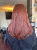 ローレン(LOREM)&nbsp;アプリコットオレンジ暖色×大人ロング8.16