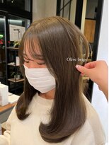 チャンネル(channel) オリーブベージュカラー