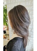 30代40代50代×ロングレイヤー×イノアカラー×ハイライト