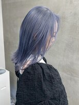アンバー(UMBER)&nbsp;京都西院/ブルージュカラー ブリーチ 髪質改善 ダブルカラー