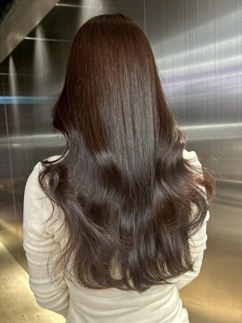 ペレ 原宿(PELE) ダブルカラー/ケアブリーチ/羽エクステ/原宿