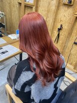 アフターニュース 新潟(afternews)&nbsp;ワインレッド/ダブルカラー/ケアブリーチ/髪質改善/駅南