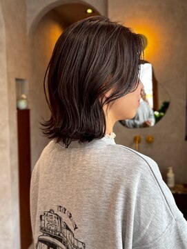 イコイ(icoi) シルエット重視／バランスの良いロブヘア＊kubota