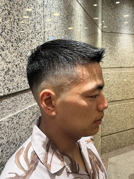 ヘアモードキクチ 日本橋室町店 日本橋室町　日本橋　ベリーショート　フェードカット
