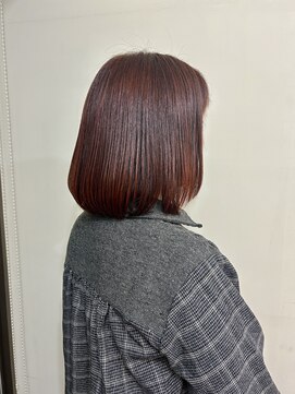 ケークリエイティブコード(K creative COrDE) ツヤ感オレンジ×マッシュ