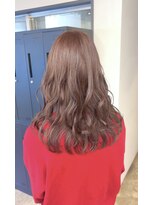 モコヘアーフロール(MOCO hair flor)&nbsp;【春の推し色】肌を白く見せる“シアーピンクベージュ