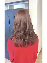 モコヘアーフロール(MOCO hair flor)&nbsp;【春の推し色】肌を白く見せる“シアーピンクベージュ