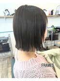 切りっぱなしボブ