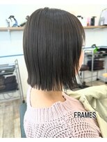 フレームス(FRAMES)&nbsp;切りっぱなしボブ